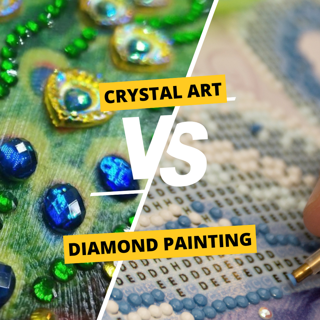 Is Crystal Art the Same as Diamond Painting? Key Differences Explained