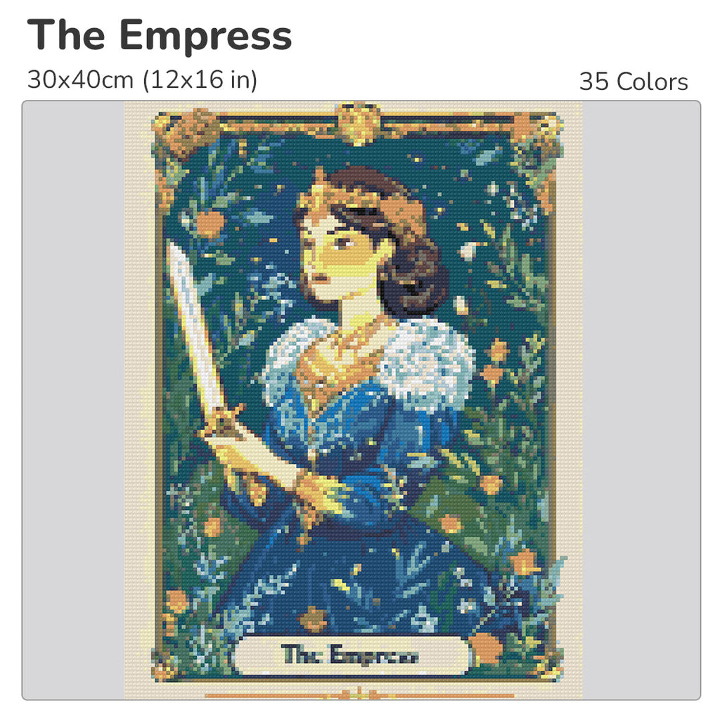 The Empress Diamond Painting Kit-40x50cm (16x20 in)-Heartful Diamonds