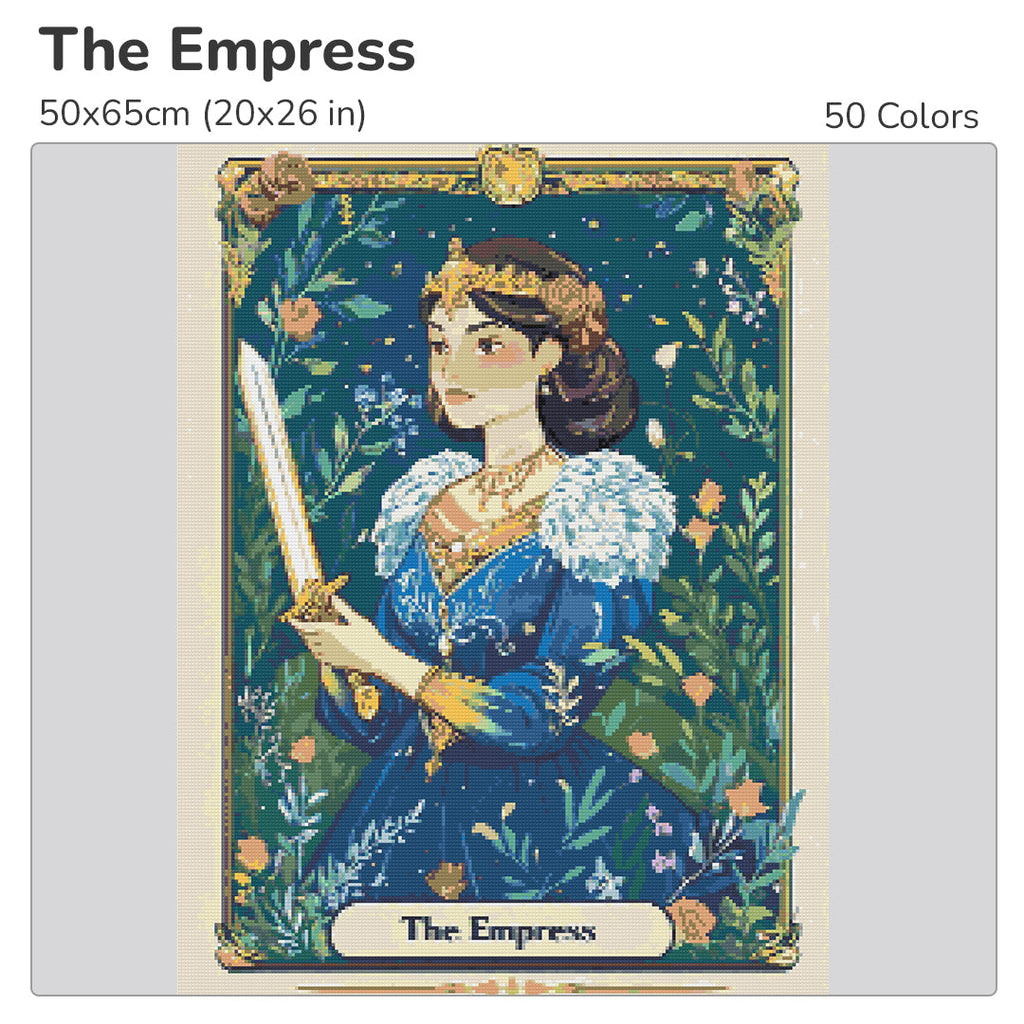 The Empress Diamond Painting Kit-40x50cm (16x20 in)-Heartful Diamonds