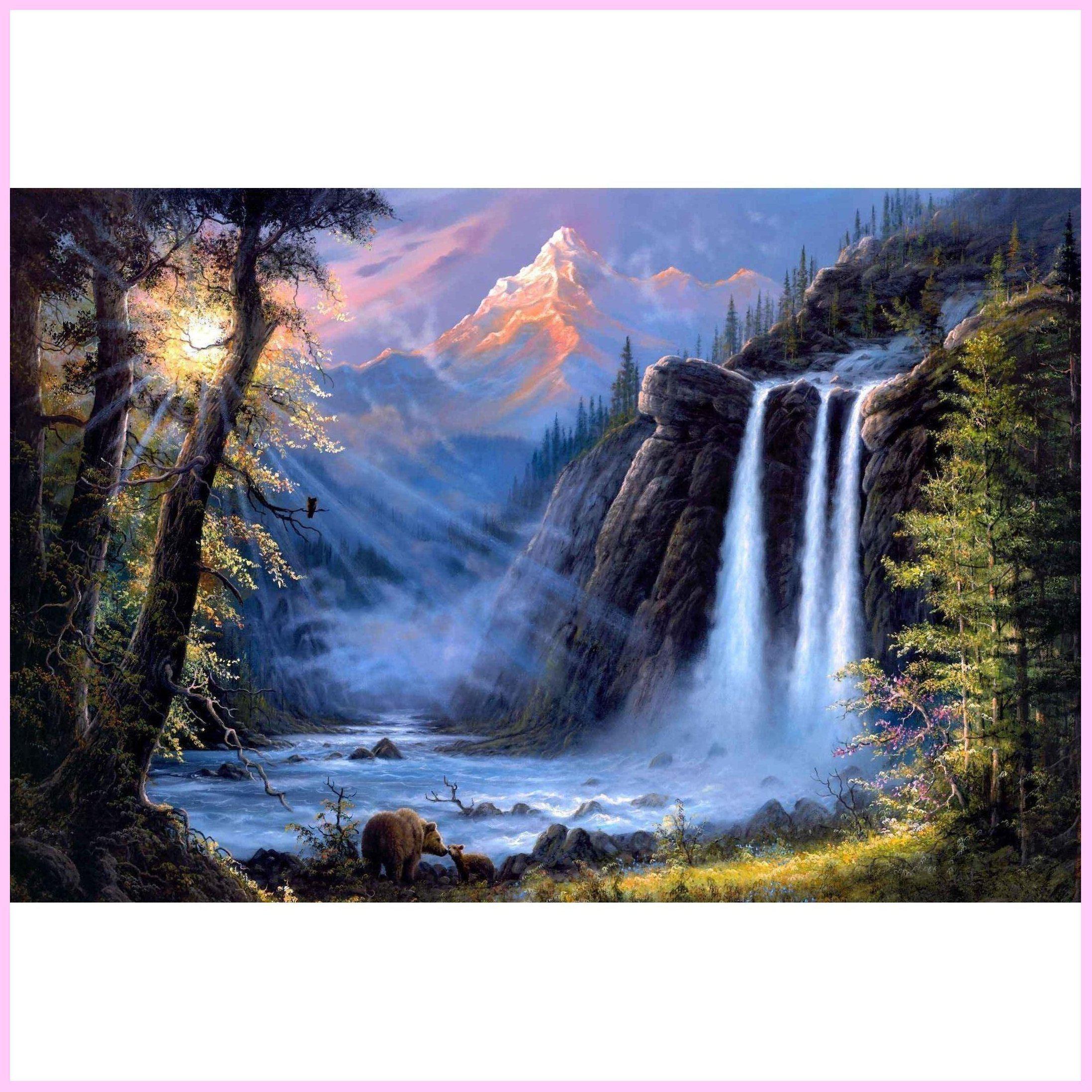 Stand Free DIY Diamond Painting Kit - Nature Landscapes – Heartful